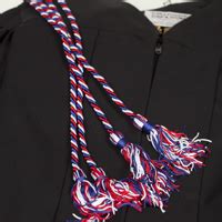 They come in a variety of colors, and each color represents a different achievement or group. . Fsu graduation cords